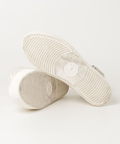 [美品]　UGG アグ　ハイカットスニーカー　ホワイト　23cm UGG Australia 「UGG」 ハイカットスニーカー 23.5cm ホワイト