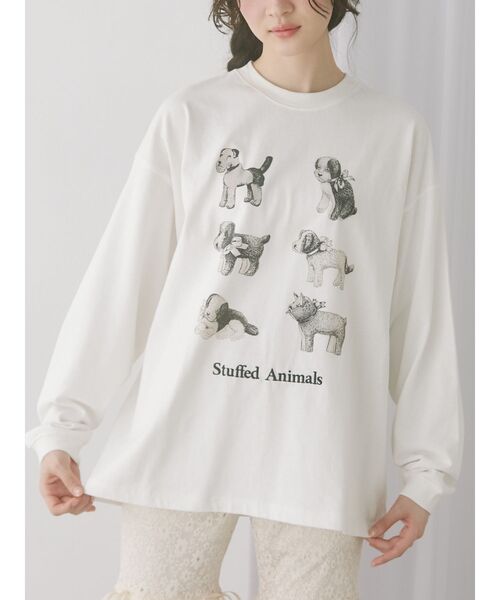 tシャツ stuffed animalロンT レディース