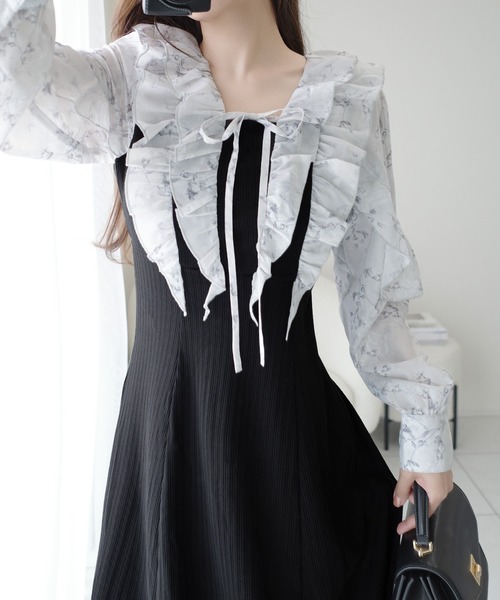 mily bilet ワンピース 「mily bilet」上品にスタイルアップ