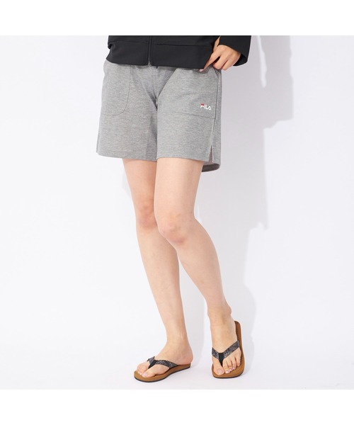 FILA グレー ハーフパンツ Sサイズ FILA（フィラ） ハーフパンツ パンツ 水陸両用 スウェット ハーフ