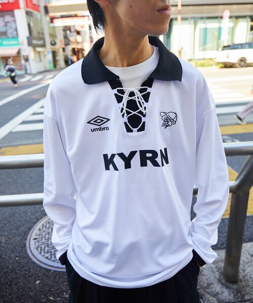 UMBRO ホワイト 長袖シャツ Lサイズ umbro 「UMBRO」 長袖Tシャツ LARGE ホワイト メンズ : ZOZOTOWN