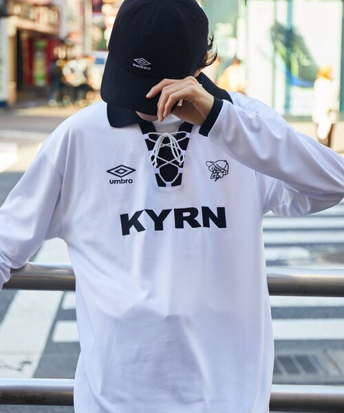 umbro 「UMBRO」 長袖Tシャツ LARGE ホワイト メンズ : ZOZOTOWN