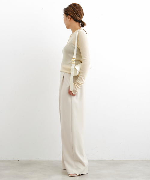 Deuxieme Classe 「Deuxieme Classe」 パンツ 36 ベージュ レディース  