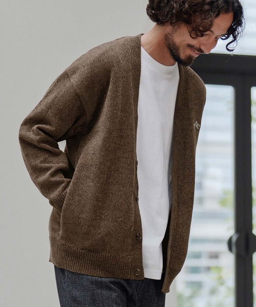 カーディガン mcg3673-ニットカーデ-サイセンタク メンズ : ZOZOTOWN