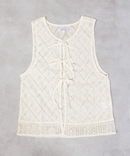 MARIさま専用　NINE レース　ジレ 新品 mamekurogouchi フローラル ジャガード ドレス 24SSの通販