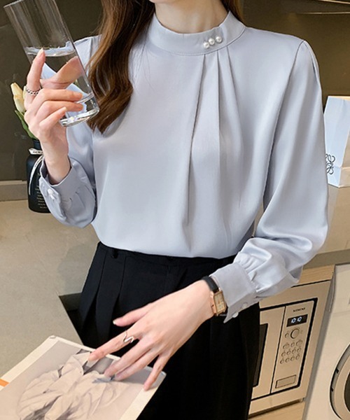 「Miniministore」 長袖ブラウス X-LARGE ブラック レディース