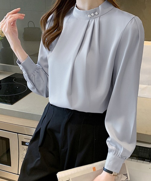 「Miniministore」 長袖ブラウス X-LARGE ブラック レディース
