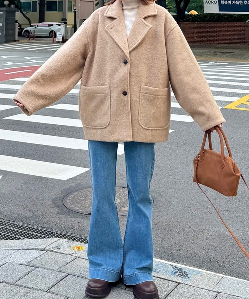 remoon シャギーコート シャギーコート（その他アウター）｜REMOON（リムーン）のファッション