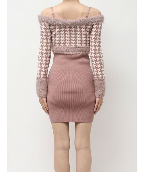 RESEXXY（リゼクシー） ワンピース ハウンドトゥースアンサンブルミニ