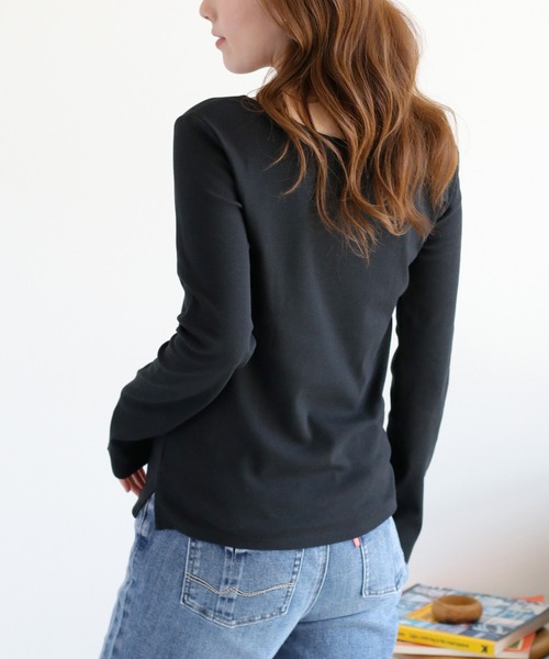 cepo（セポ） tシャツ 「前後2way」ネックストラップロングスリーブ