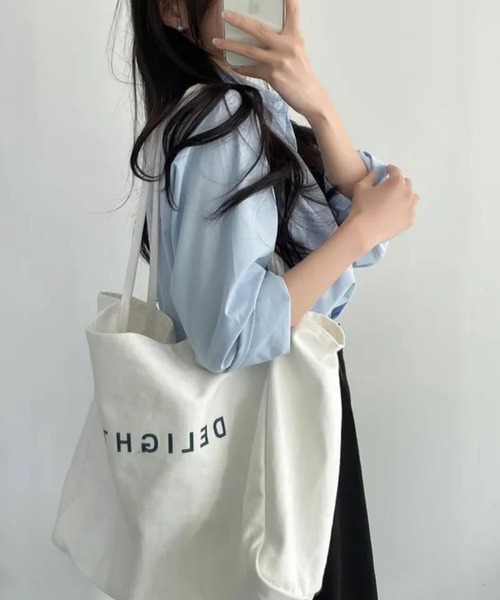 「MAISON DE THERESE」 「LiLi」長袖シャツ M ホワイト レディース