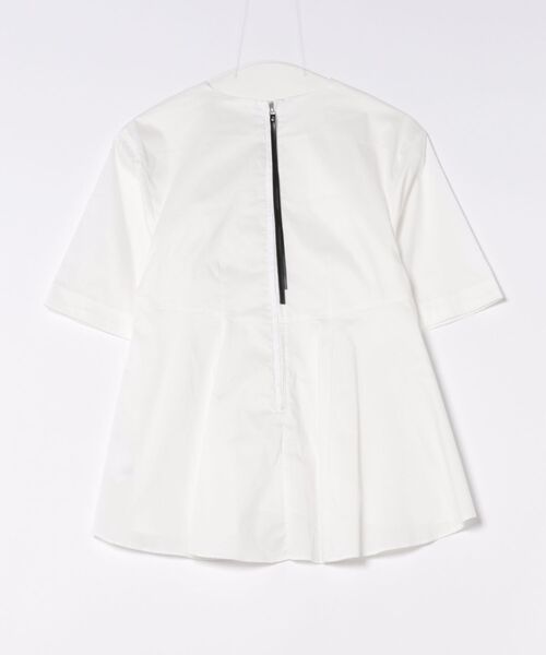 「ELENDEEK」 半袖ブラウス FREE ネイビー レディース_画像2