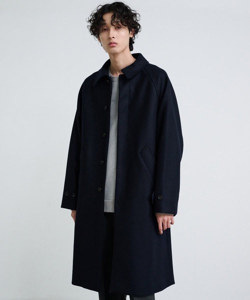 PUBLIC TOKYO（パブリックトウキョウ） ステンカラーコート 3 ブラック