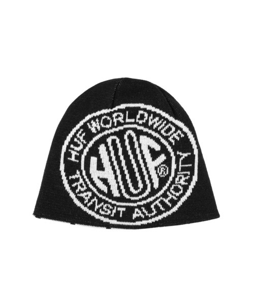 HUF ニット帽 ニットキャップ TOKEN REVERSIBLE SKULL BEANIE