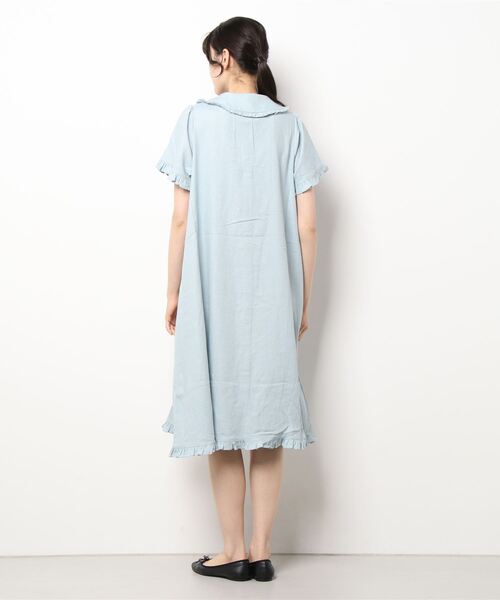 「merry jenny」 半袖ワンピース FREE グリーン レディース_画像5