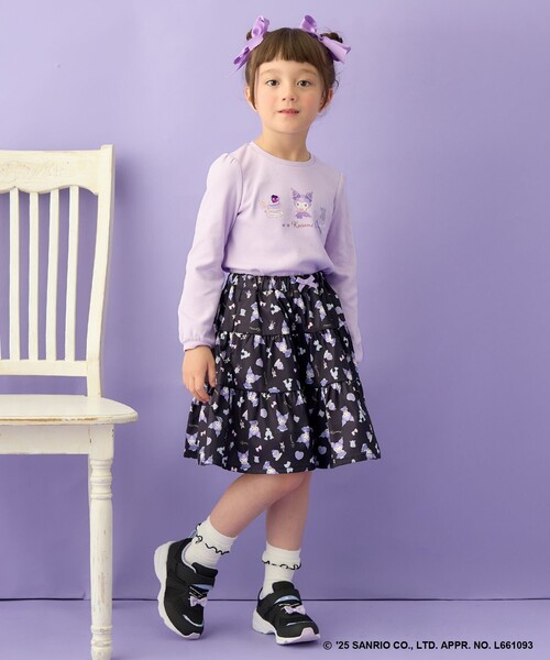 sanrio（サンリオ） スカート 「マイメロディ＆クロミ×ANY KIDS」総柄