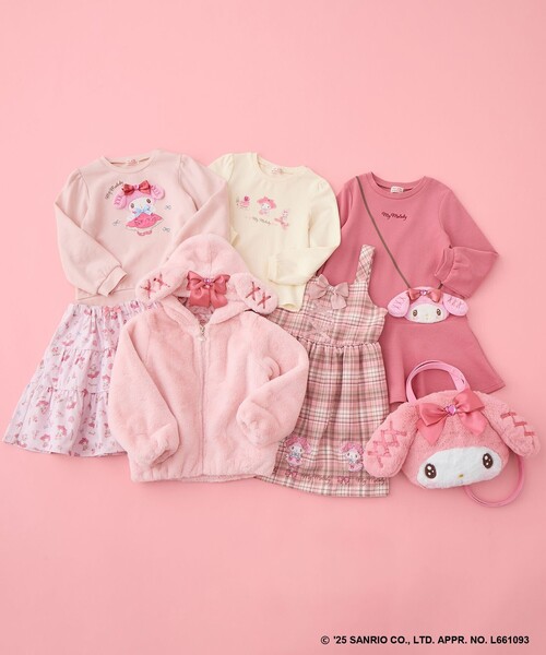 sanrio（サンリオ） スカート 「マイメロディ＆クロミ×ANY KIDS」総柄