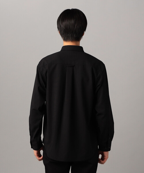 COMME CA MEN（コムサメン） シャツ T/Rトロ カラーブロッキングシャツ