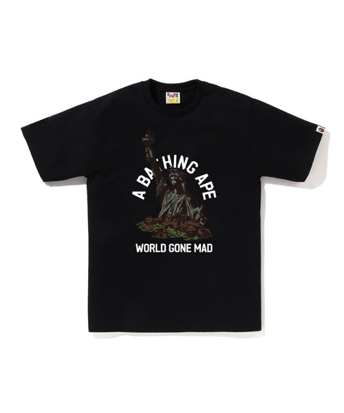 A BATHING APE（アベイシングエイプ） tシャツ STATUE OF LIBERTY TEE