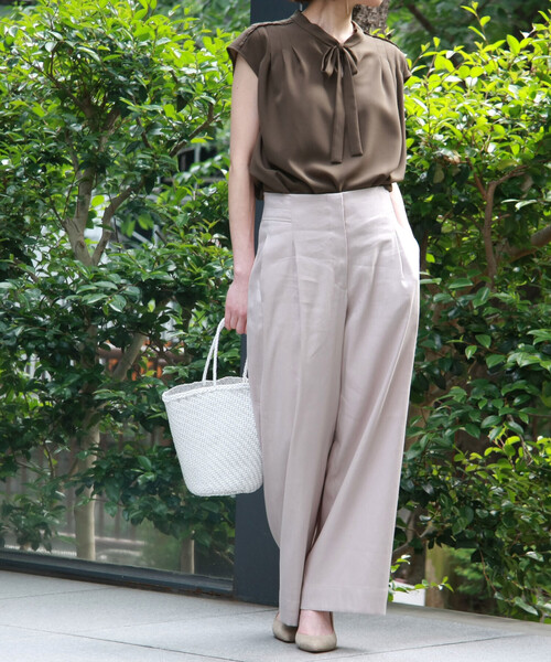 「martinique」 パンツ 1 グレー レディース_画像3