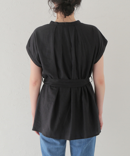 「JOURNAL STANDARD relume」 半袖ブラウス FREE ベージュ レディース_画像10
