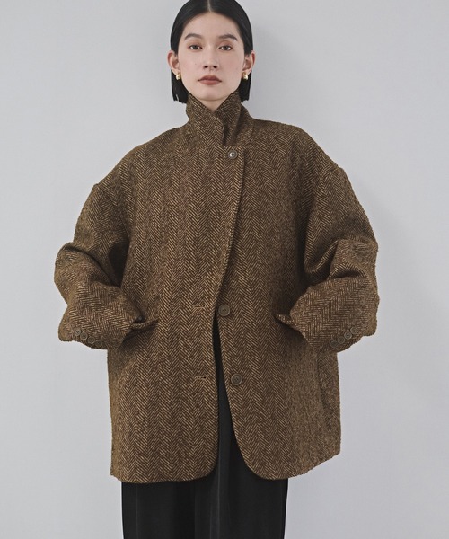 hunch（ハンチ） ジャケット テーラードジャケット ヘリンボーン