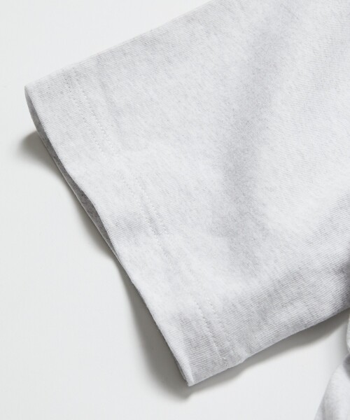 「NAUTICA JEANS」 半袖Tシャツ MEDIUM ライトグレー メンズ_画像5