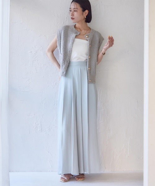 「ur's」 パンツ M ブルー レディース_画像8