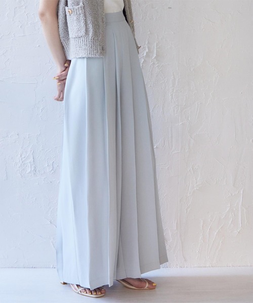 「ur's」 パンツ M ブルー レディース_画像9