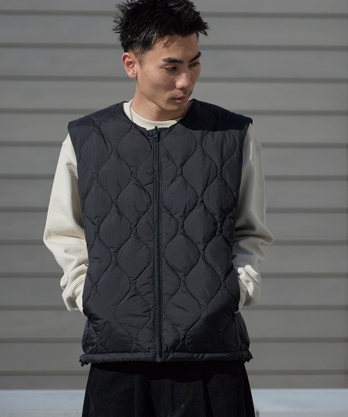 Schott NYC ダウンベスト Mサイズ グレー Schott NYC ダウンベスト Mサイズ グレー