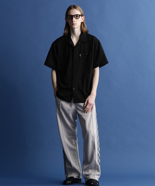 「schott」 半袖シャツ 2XL オレンジ メンズの画像