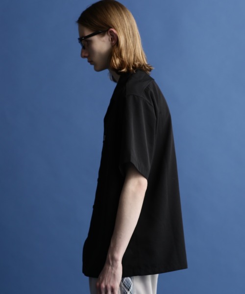 「schott」 半袖シャツ 2XL オレンジ メンズの画像