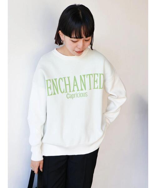 「AMERICAN HOLIC」 長袖ニット M ネイビー レディース_画像6