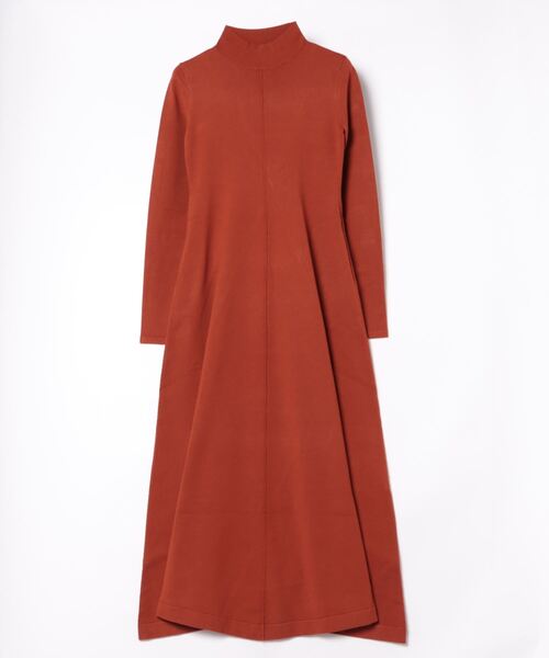 UN3D.（アンスリード） ニットワンピース 36 オレンジ レディース