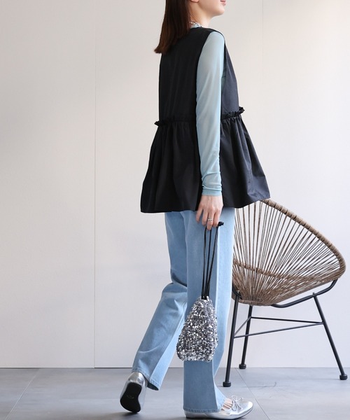 sakishimatokyo ベスト FREE チャコールグレー レディース : ZOZOTOWN