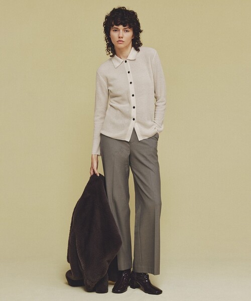 「UNFILO」 カーディガン MEDIUM ピンク レディース_画像8