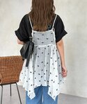 ブラウス シャツ 2WAYイレヘムキャミチュニ...の詳細画像5