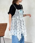 ブラウス シャツ 2WAYイレヘムキャミチュニ...の詳細画像4