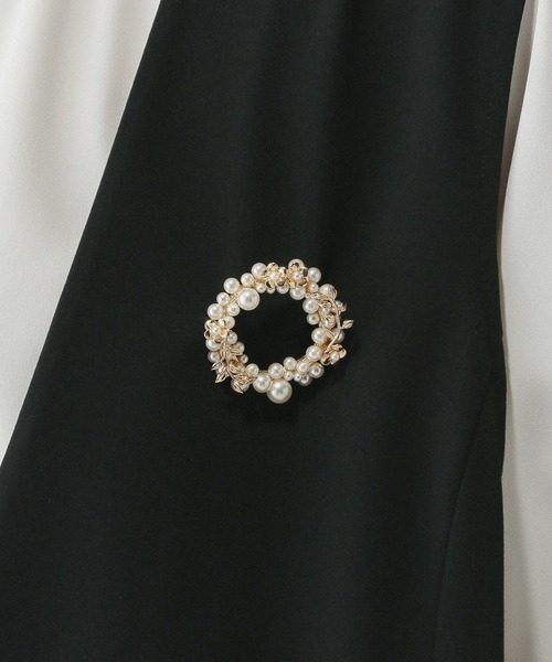 GLOBAL WORK（グローバルワーク） ブローチ フォーマルパールブローチ