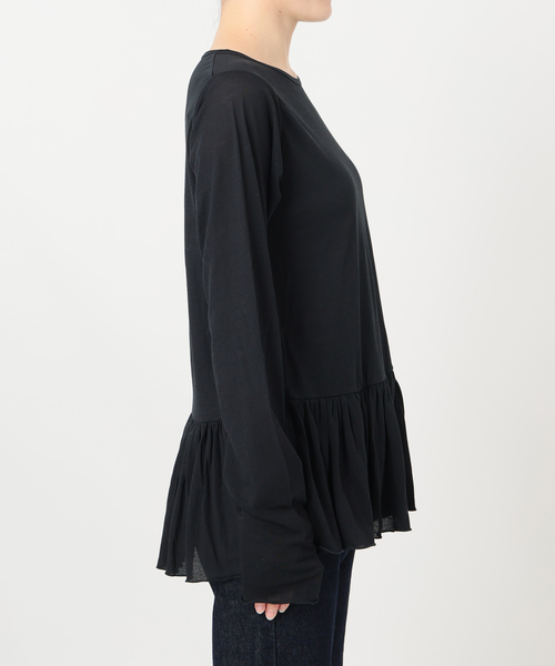 SLOBE IENA（スローブイエナ） tシャツ レイヤードペプラムロンTEE