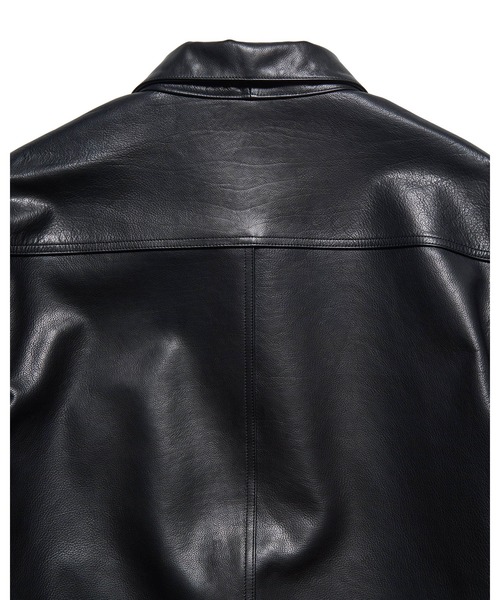 SOPHNET.（ソフネット） ブルゾン アウター LEATHER TRUCKER JACKET
