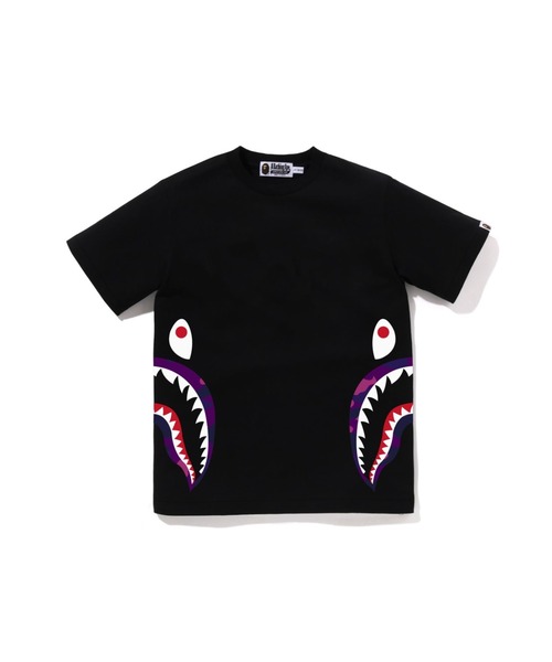 【新品】BAPE KIDS シャークデザイン Tシャツ 90 A BATHING APE（アベイシングエイプ） tシャツ ABC CAMO SHARK MILO