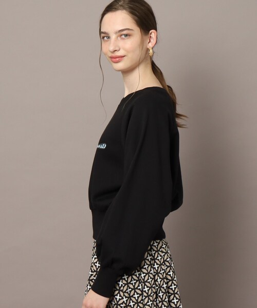 「DRESSTERIOR」 スウェットカットソー 38 ブラック レディース_画像5