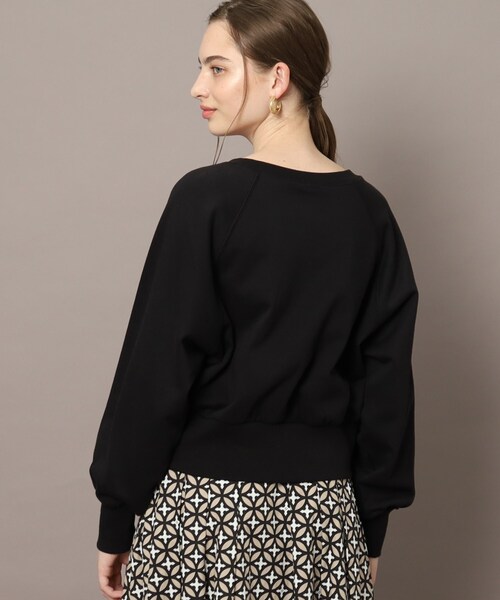 「DRESSTERIOR」 スウェットカットソー 38 ブラック レディース_画像6
