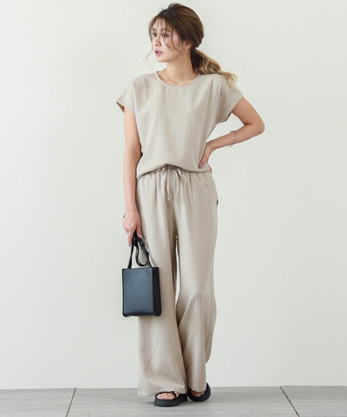 「SUGAR BISKET」 「la-gemme」セットアップ L ライトグレー レディース_画像3