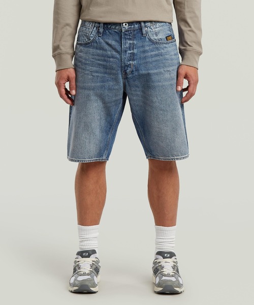 G-STAR RAW ワイドパンツ パンツ Deeggie Short/ワイドルーズデニム
