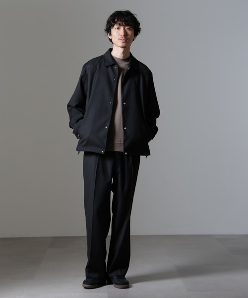 「NANO universe」 ジャケット M ブラック メンズ_画像6