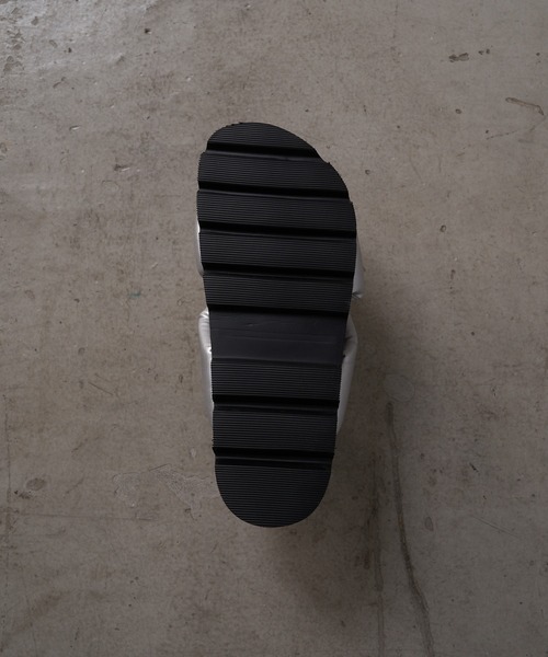 「RAY CASSIN」 フラットサンダル MEDIUM ブラック レディース_画像8