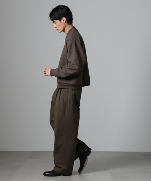 「NANO universe」 チノパンツ L ブラック メンズ_画像3