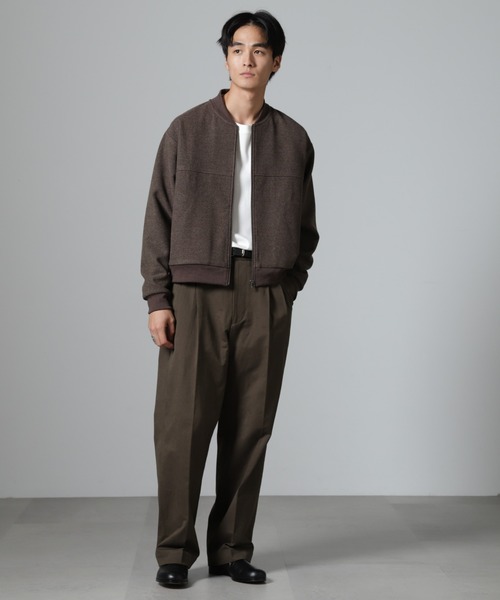 「NANO universe」 チノパンツ L ブラック メンズ_画像5